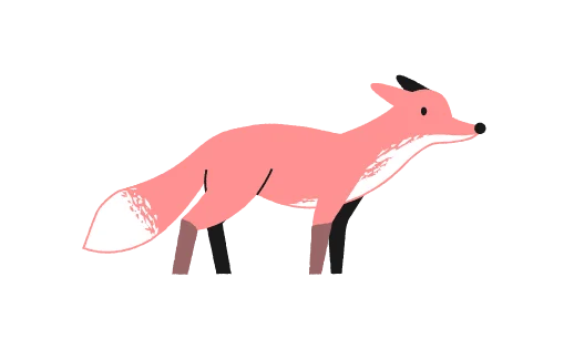 En rosa räv. Fältbiologernas grafiska profil