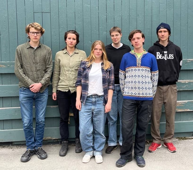 Fältbiologernas kogsutskott 2025. Filippa Paperin Esker Nylin Hampus Ljungblom Julin Pontus Bengtsson Toni Ljungdahl